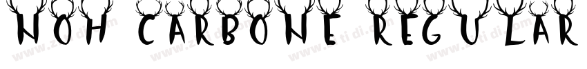 NOh Carbone Regular字体转换